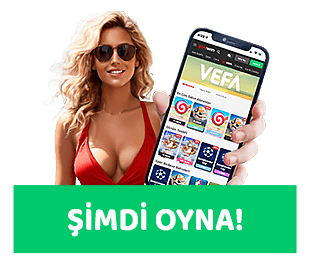 kadın telefon ekranı casino uygulama arayüzü